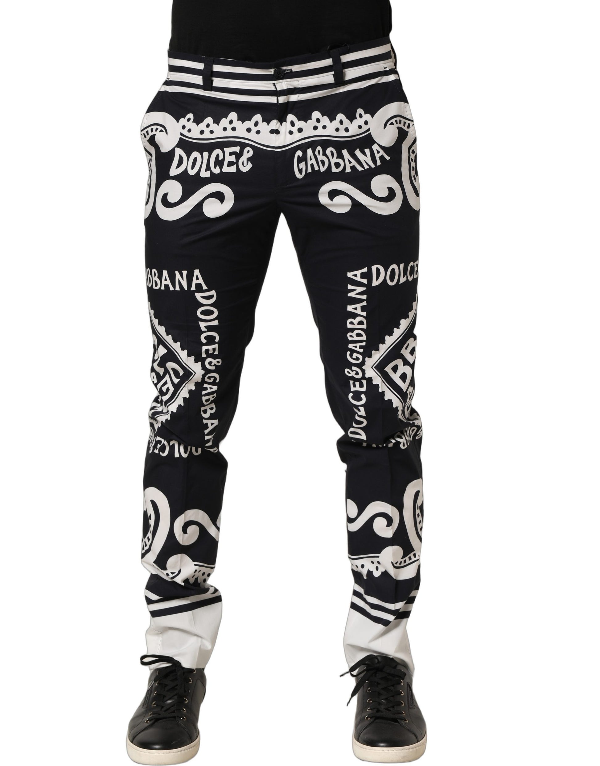 Dolce & Gabbana Black Casual Pants for Women