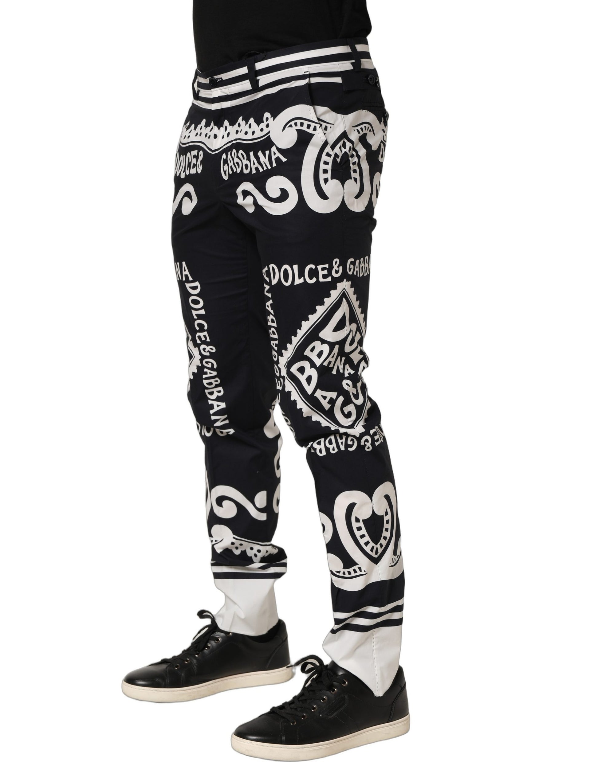 Dolce & Gabbana Black Casual Pants for Women detail view