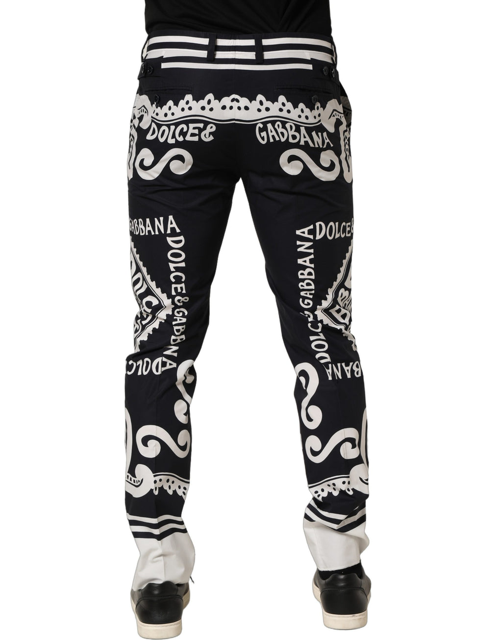 Dolce & Gabbana Black Casual Pants for Women side view