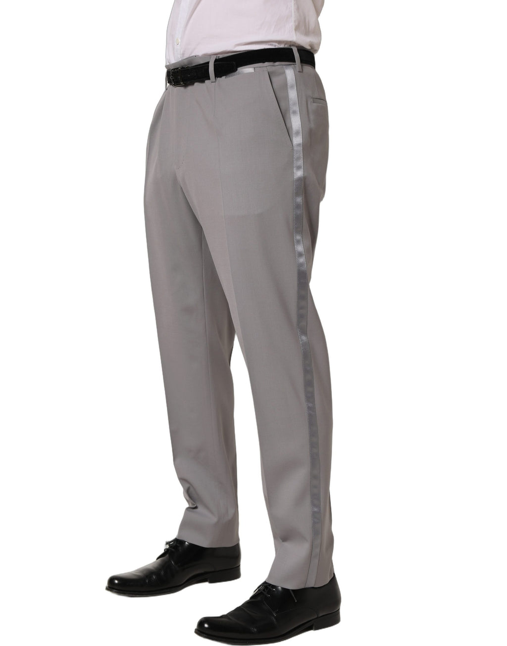 Dolce & Gabbana Grey Dress Pants for Men detail view