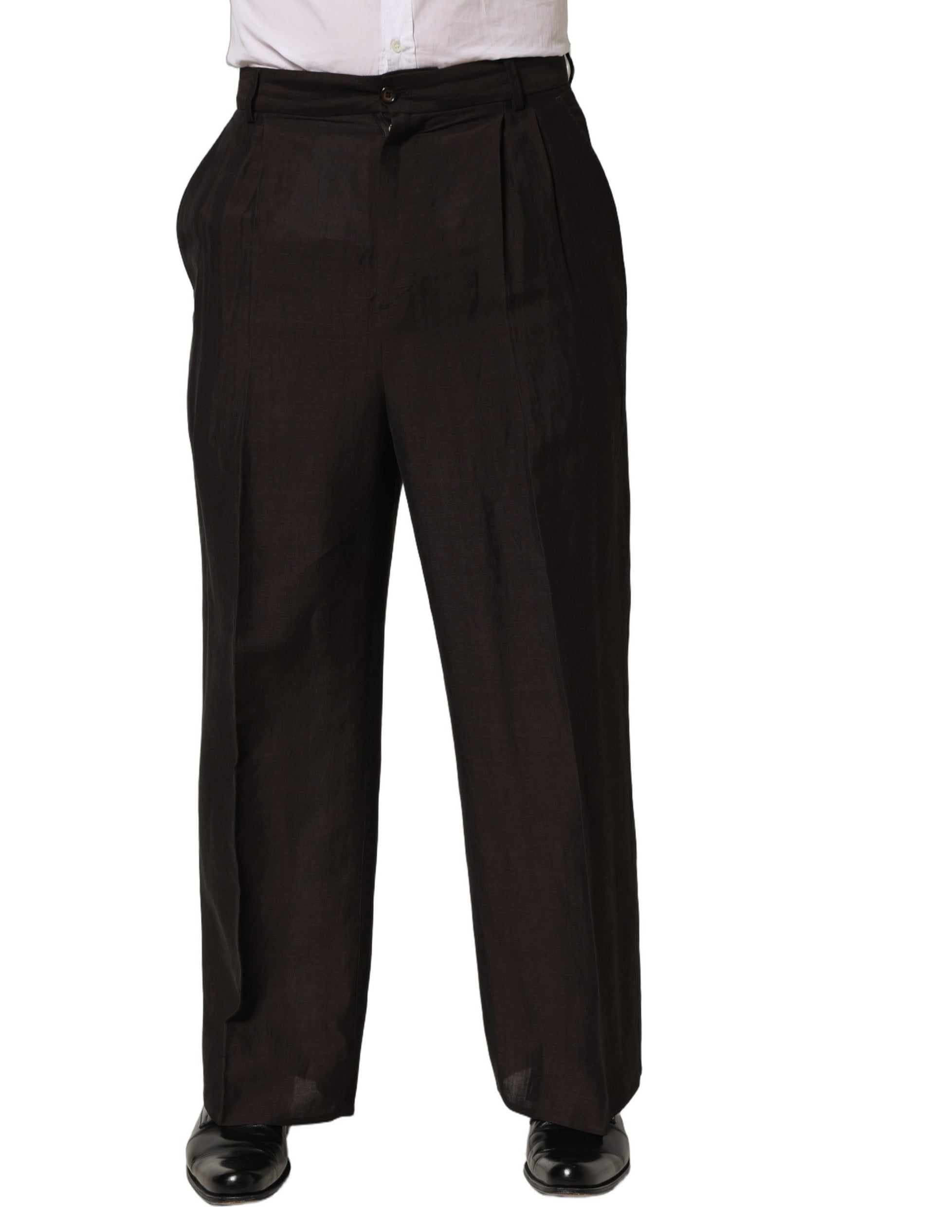 Dolce & Gabbana Brown Dress Pants for Men alternate view