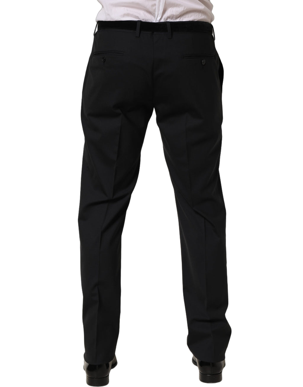 Dolce & Gabbana Black Dress Pants for Men side view