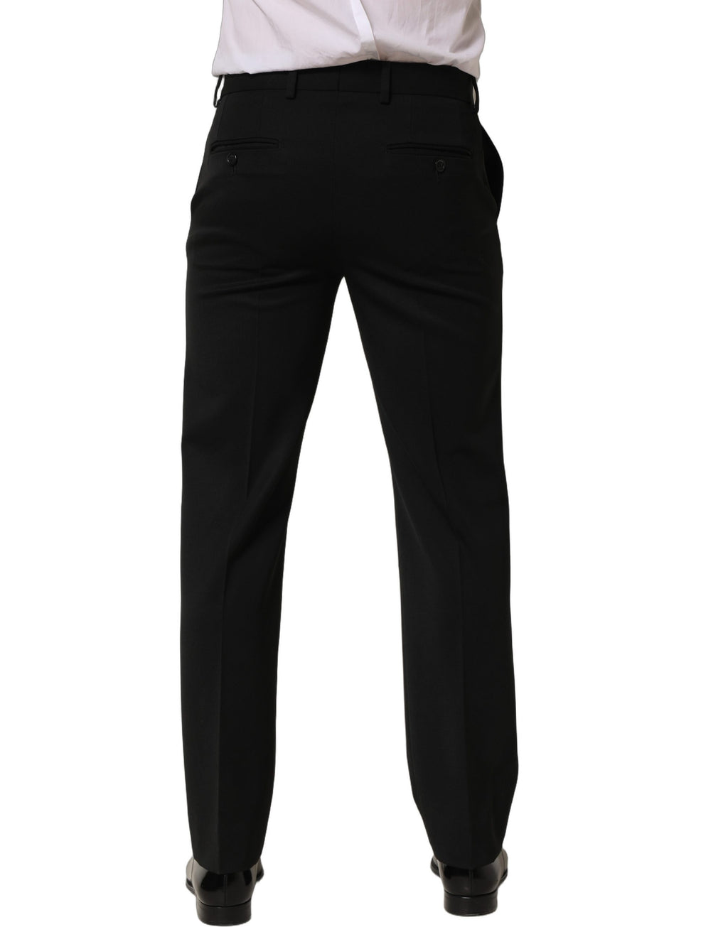 Dolce & Gabbana Black Dress Pants for Men side view