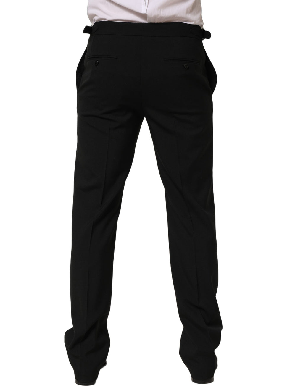 Dolce & Gabbana Black Dress Pants for Men side view
