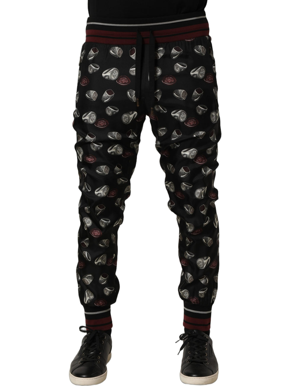 Dolce & Gabbana Black Casual Pants for Men