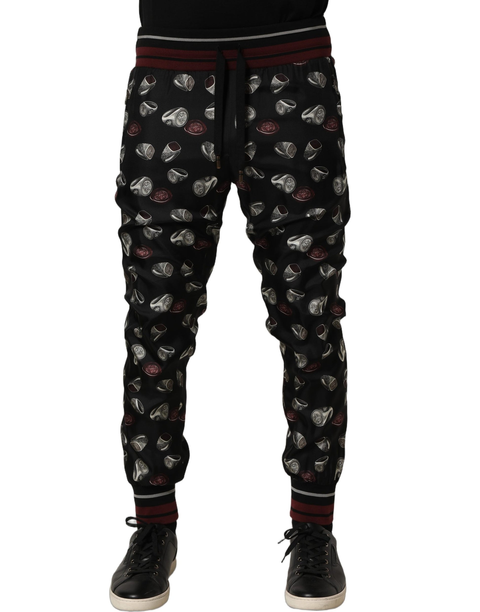Dolce & Gabbana Black Casual Pants for Men