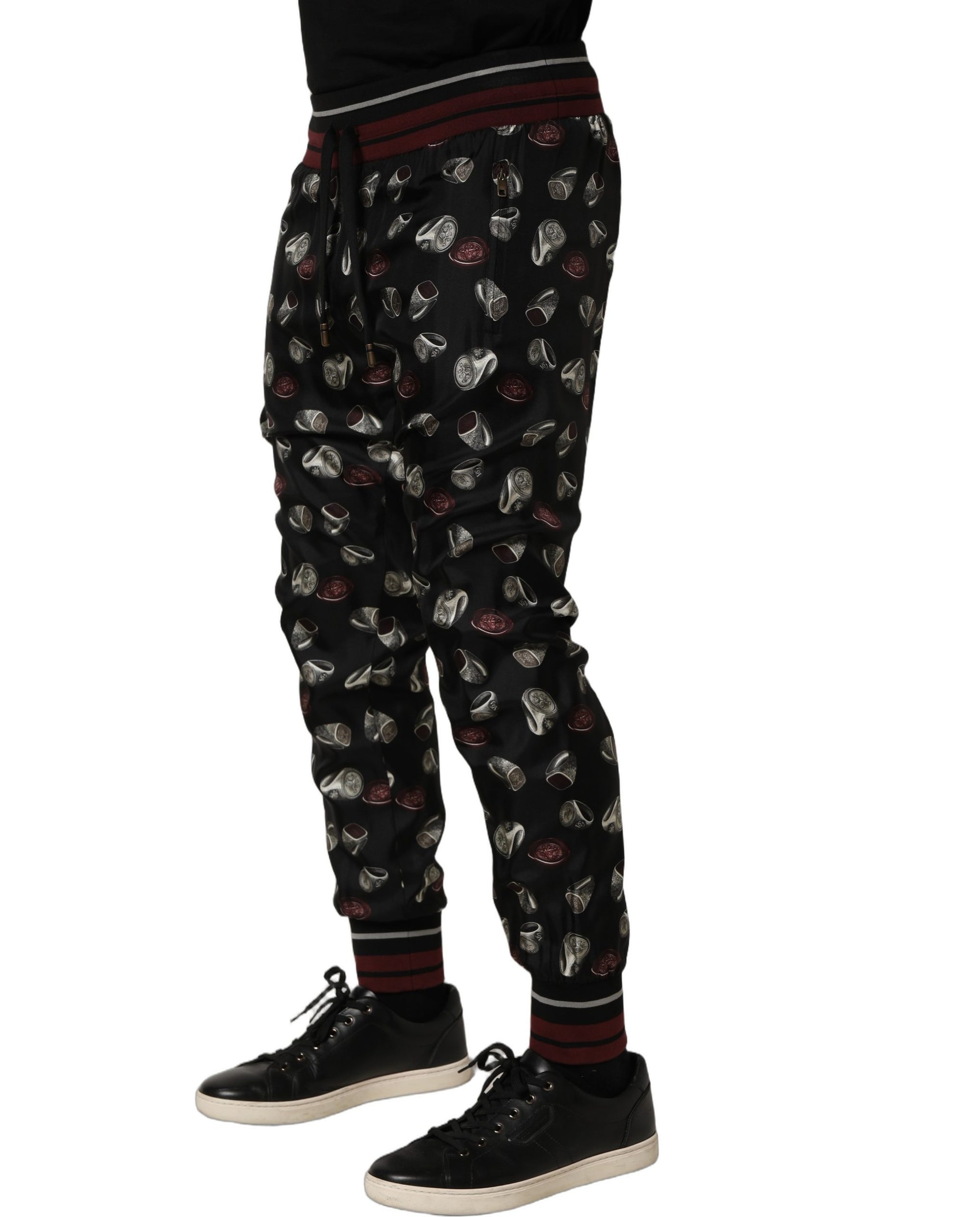 Dolce & Gabbana Black Casual Pants for Men detail view