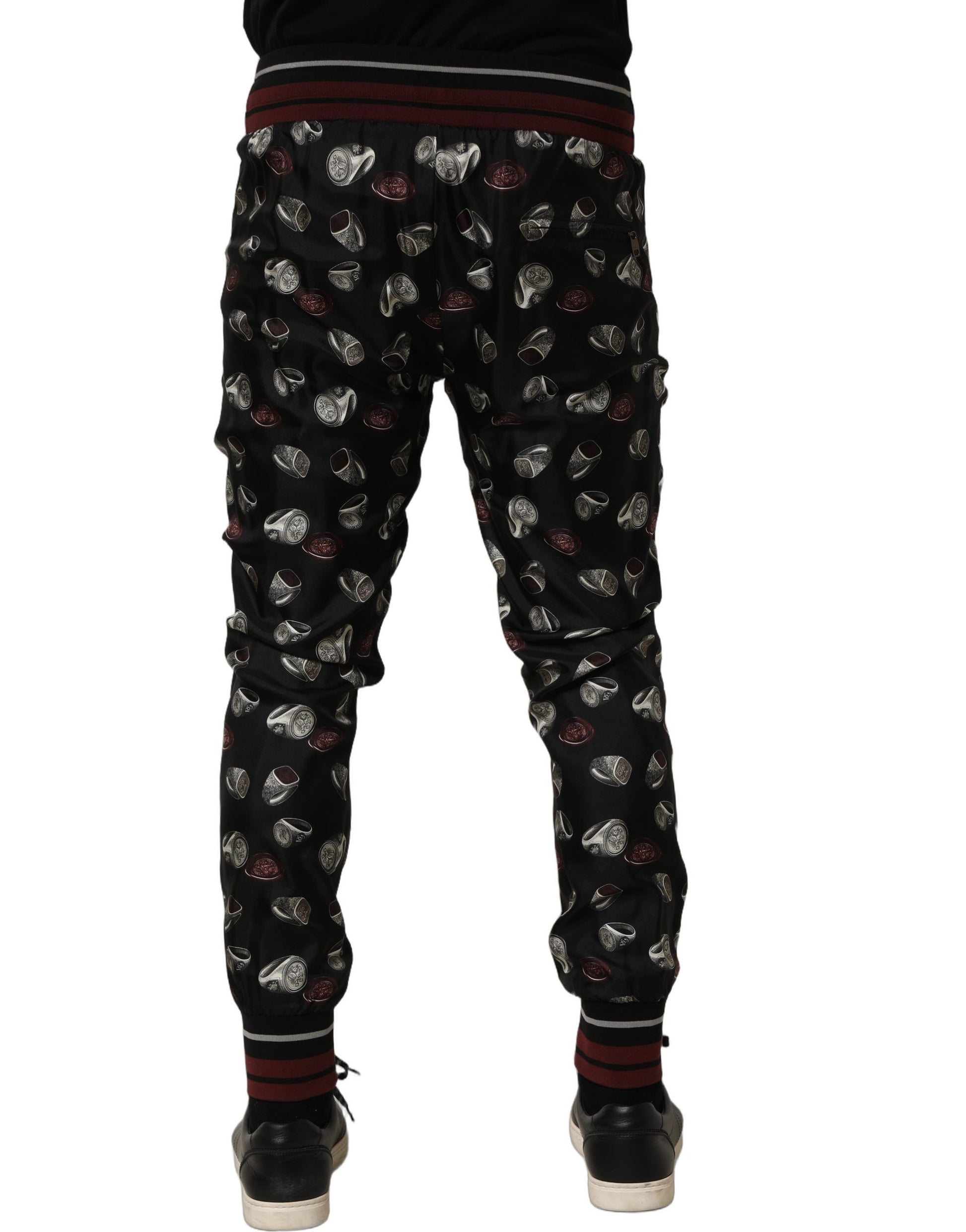 Dolce & Gabbana Black Casual Pants for Men side view