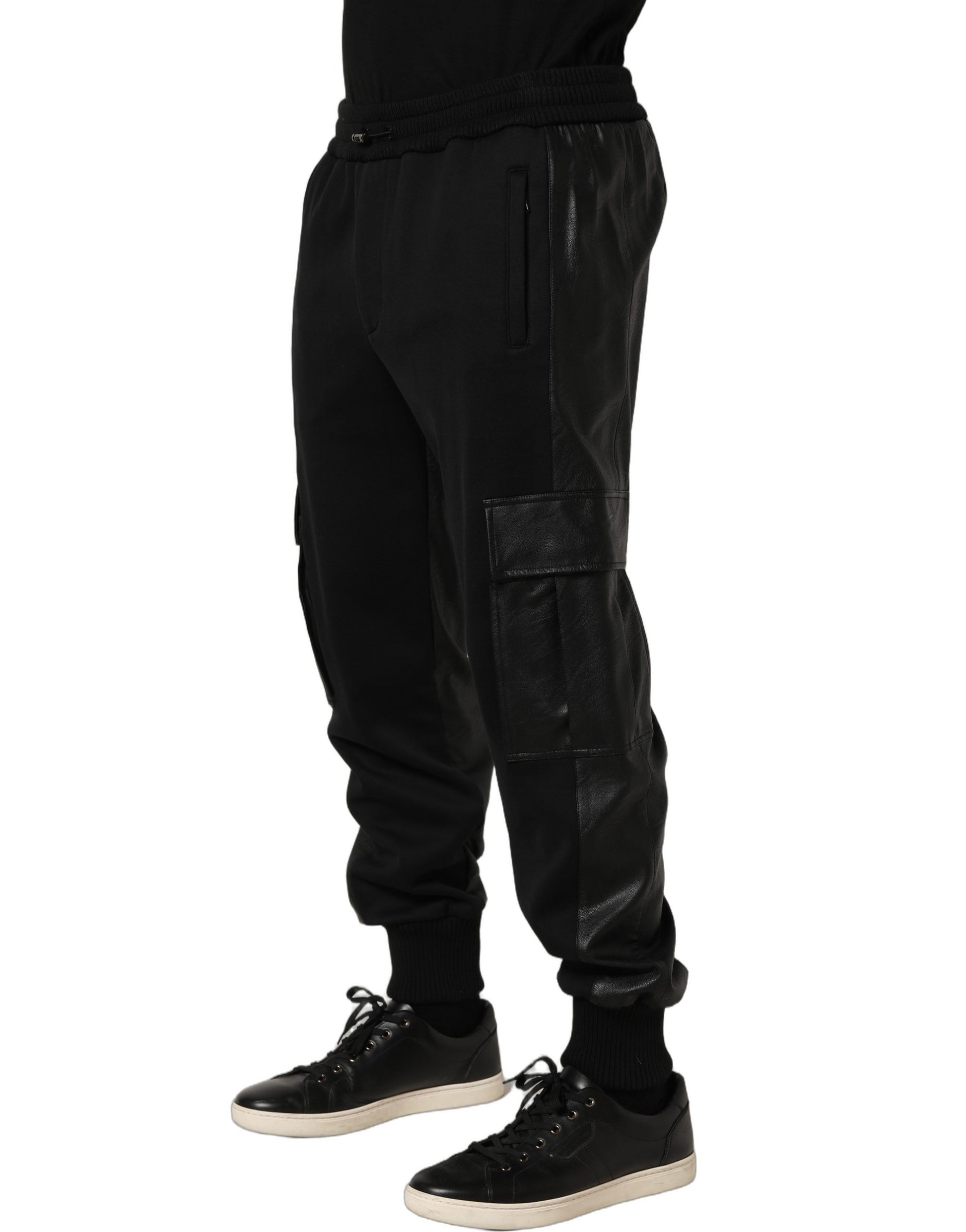Dolce & Gabbana Black Casual Pants for Men detail view