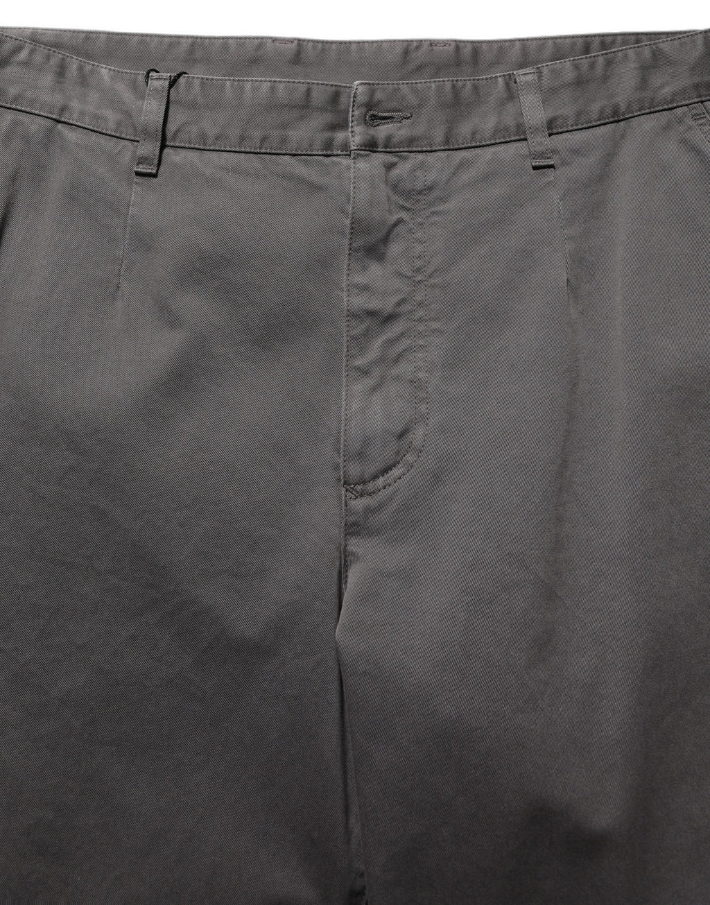 Pantalon droit taille mi-haute gris foncé Dolce & Gabbana pour homme