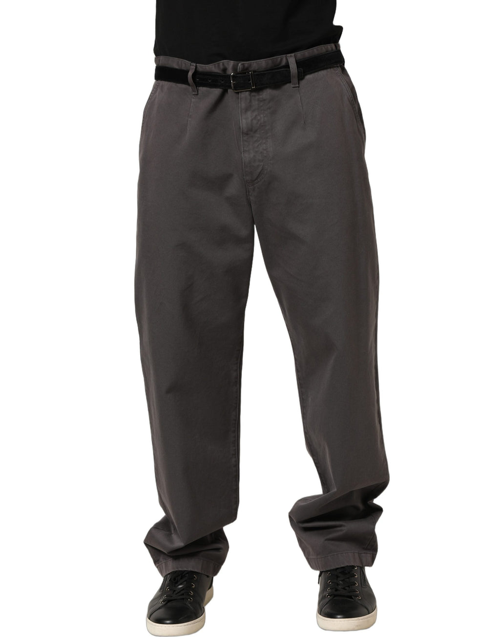 Dolce & Gabbana Grey Casual Pants for Men