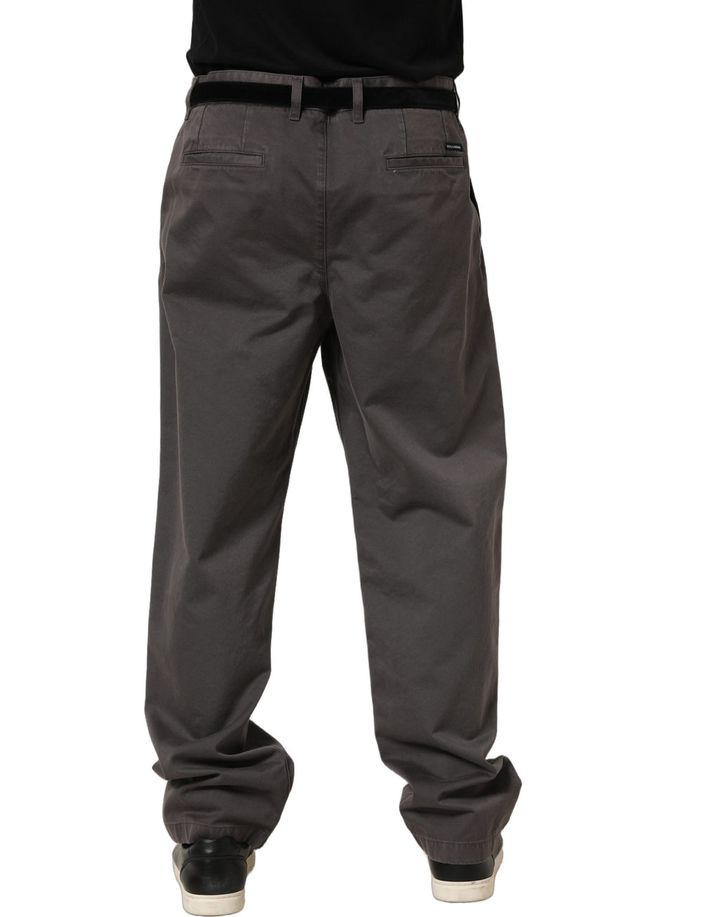 Dolce & Gabbana Grey Casual Pants for Men side view