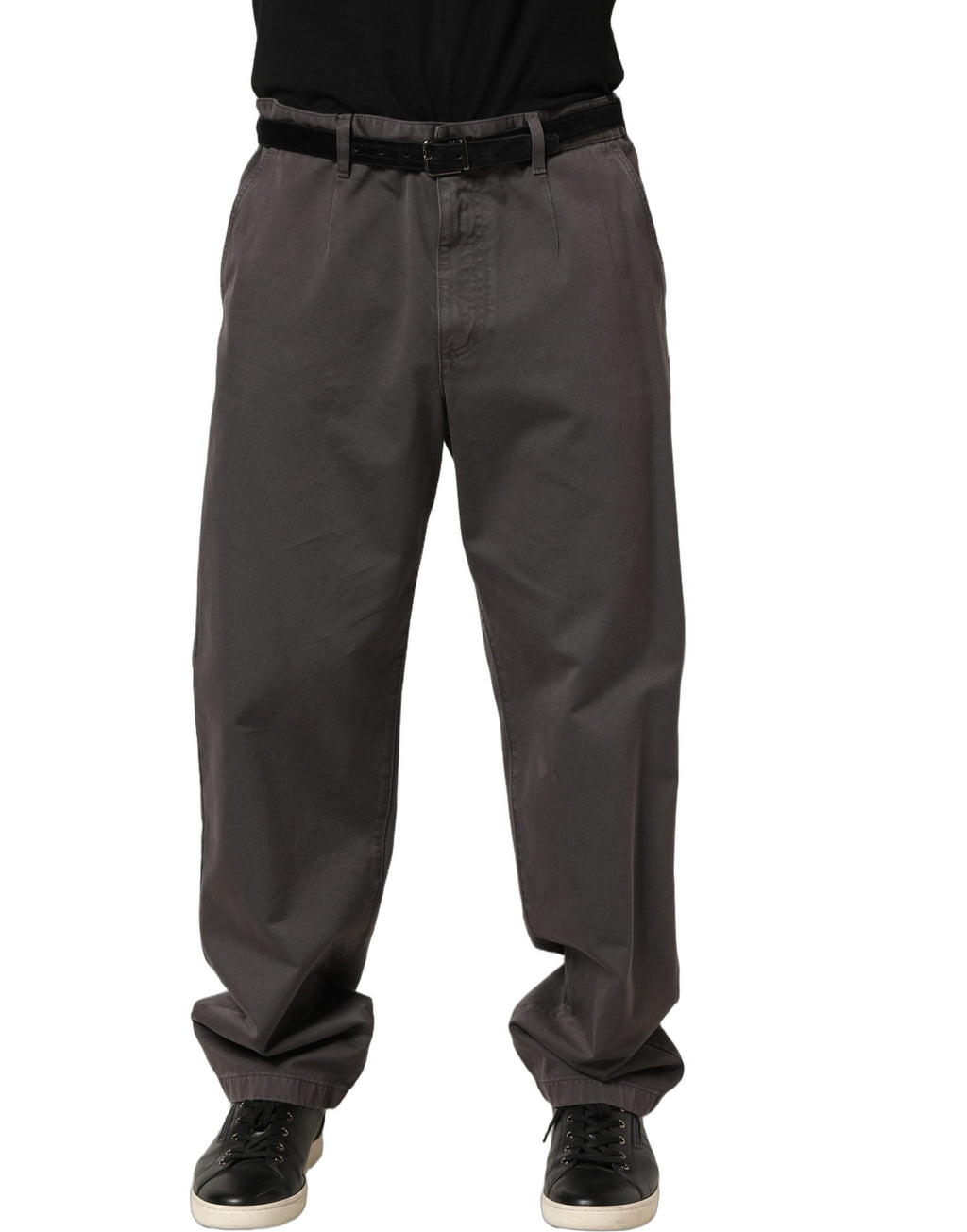 Dolce & Gabbana Grey Casual Pants for Men