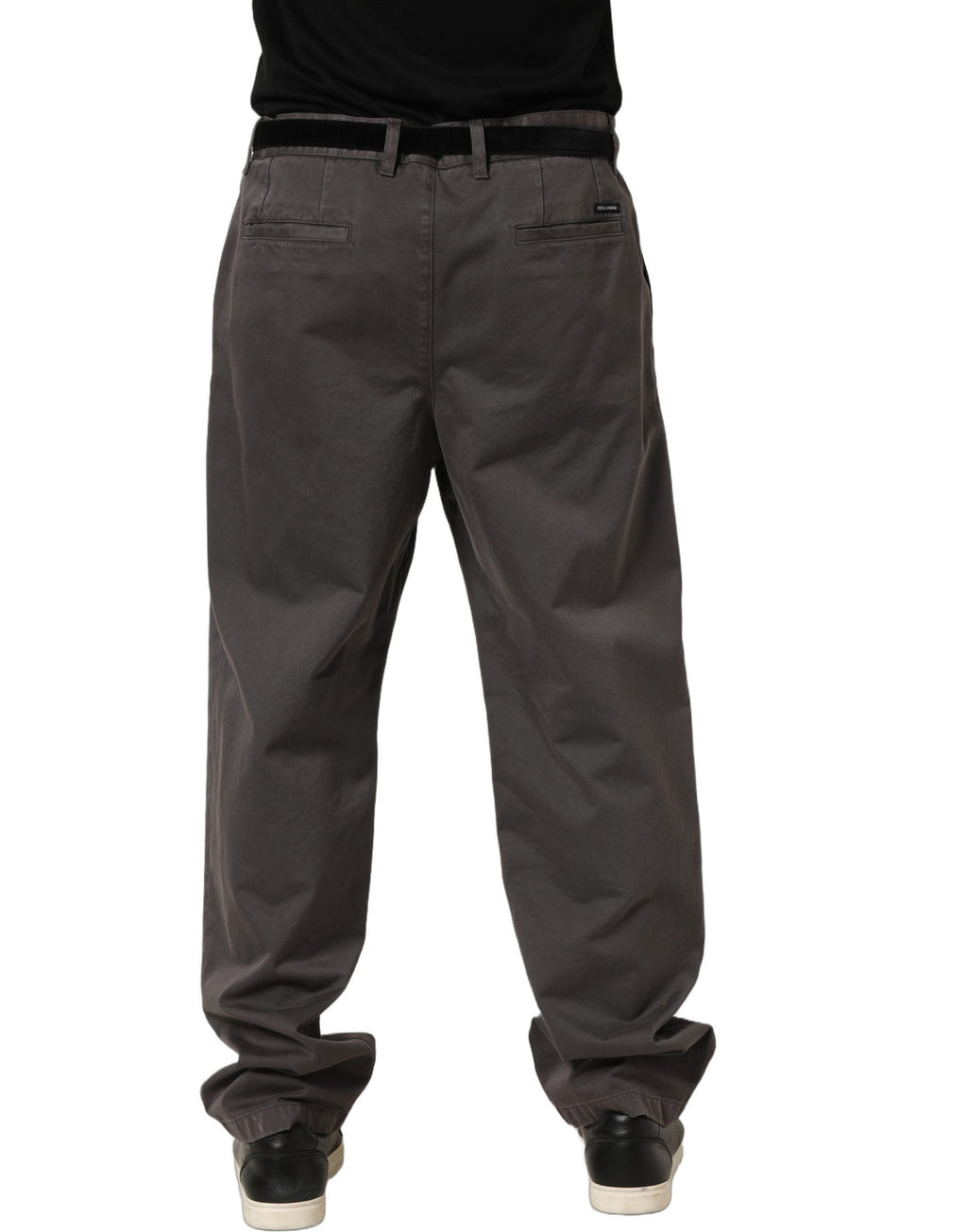 Dolce & Gabbana Grey Casual Pants for Men side view