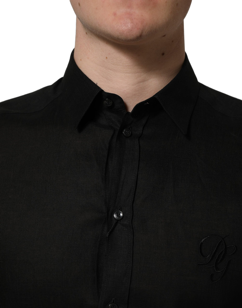 Dolce & Gabbana Black Dress Shirt for Men additional view