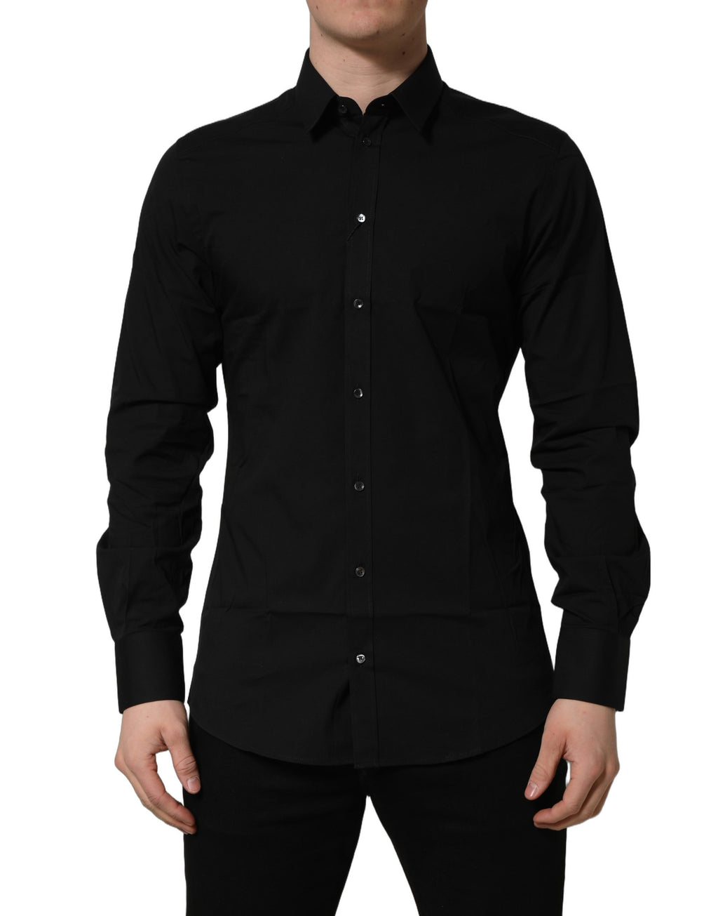 Dolce & Gabbana Black Dress Shirt for Men alternate view