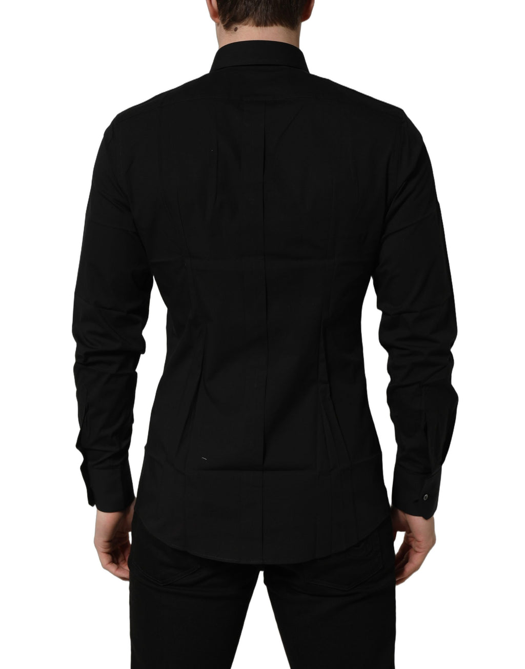 Dolce & Gabbana Black Dress Shirt for Men side view