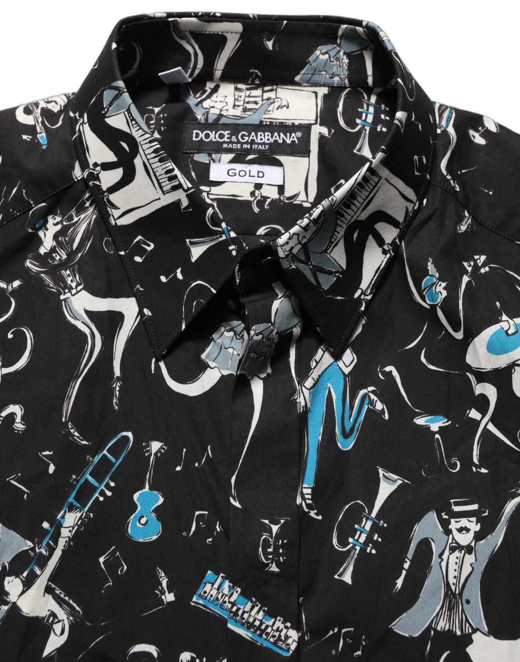 Dolce & Gabbana Black Dress Shirt for Men additional view
