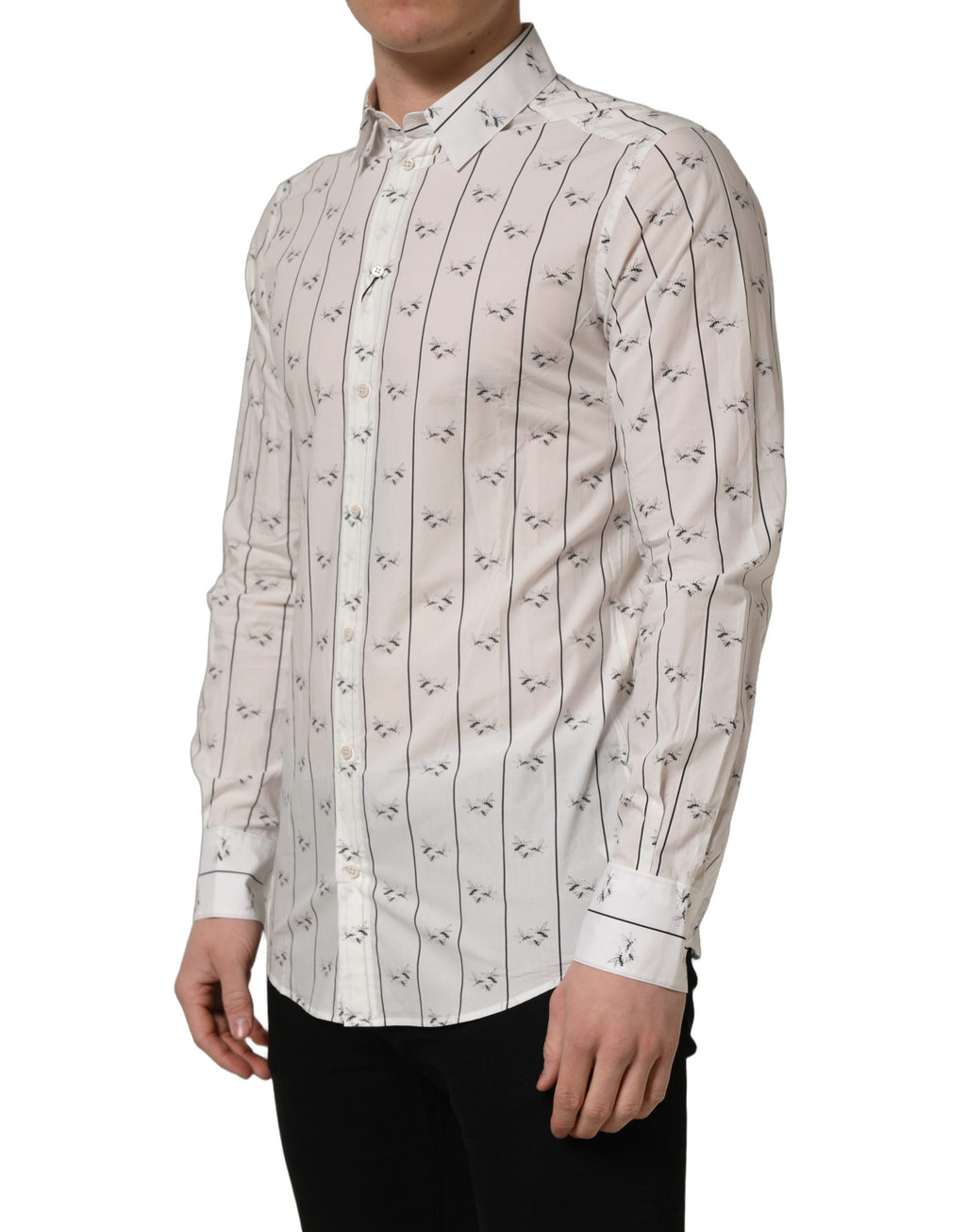 Dolce & Gabbana White Dress Shirt for Men detail view