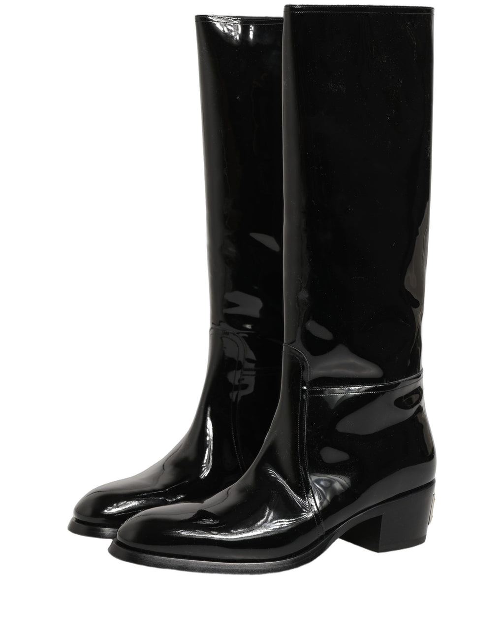 Dolce & Gabbana Black High Heel for Men side view