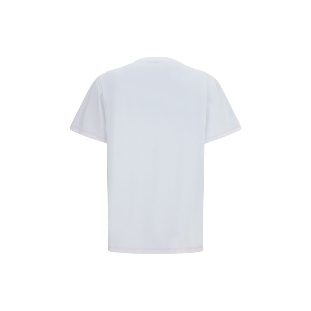 Ganni White T-Shirt for Women alternate view
