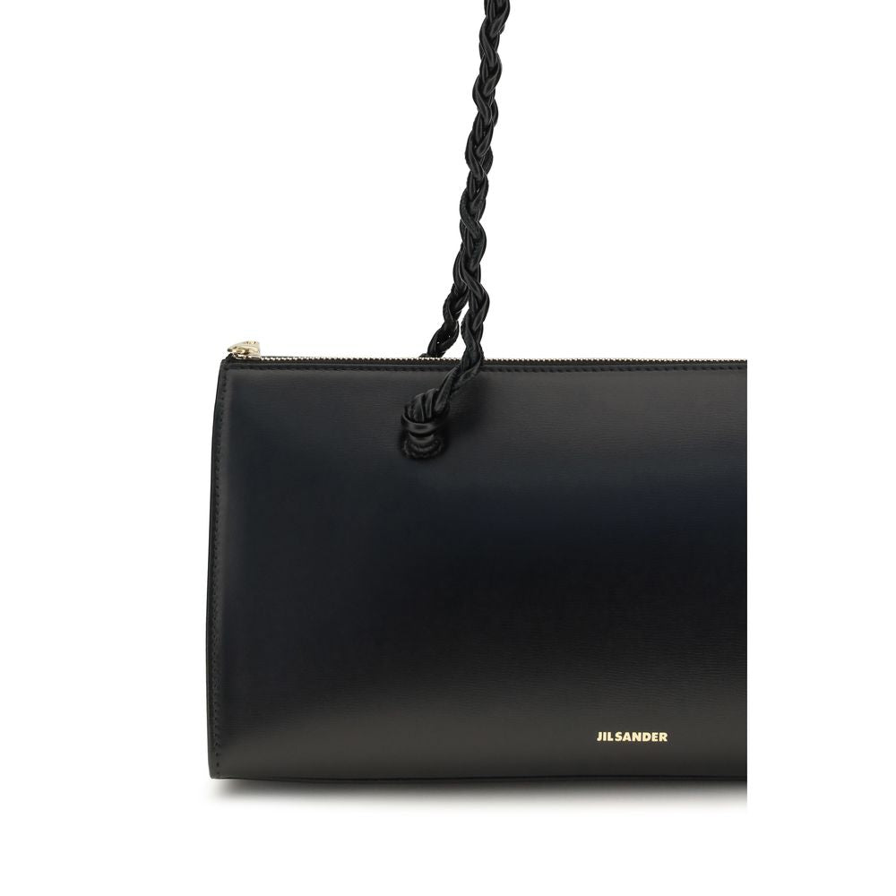 Jil Sander Black Shoulder Bag side view