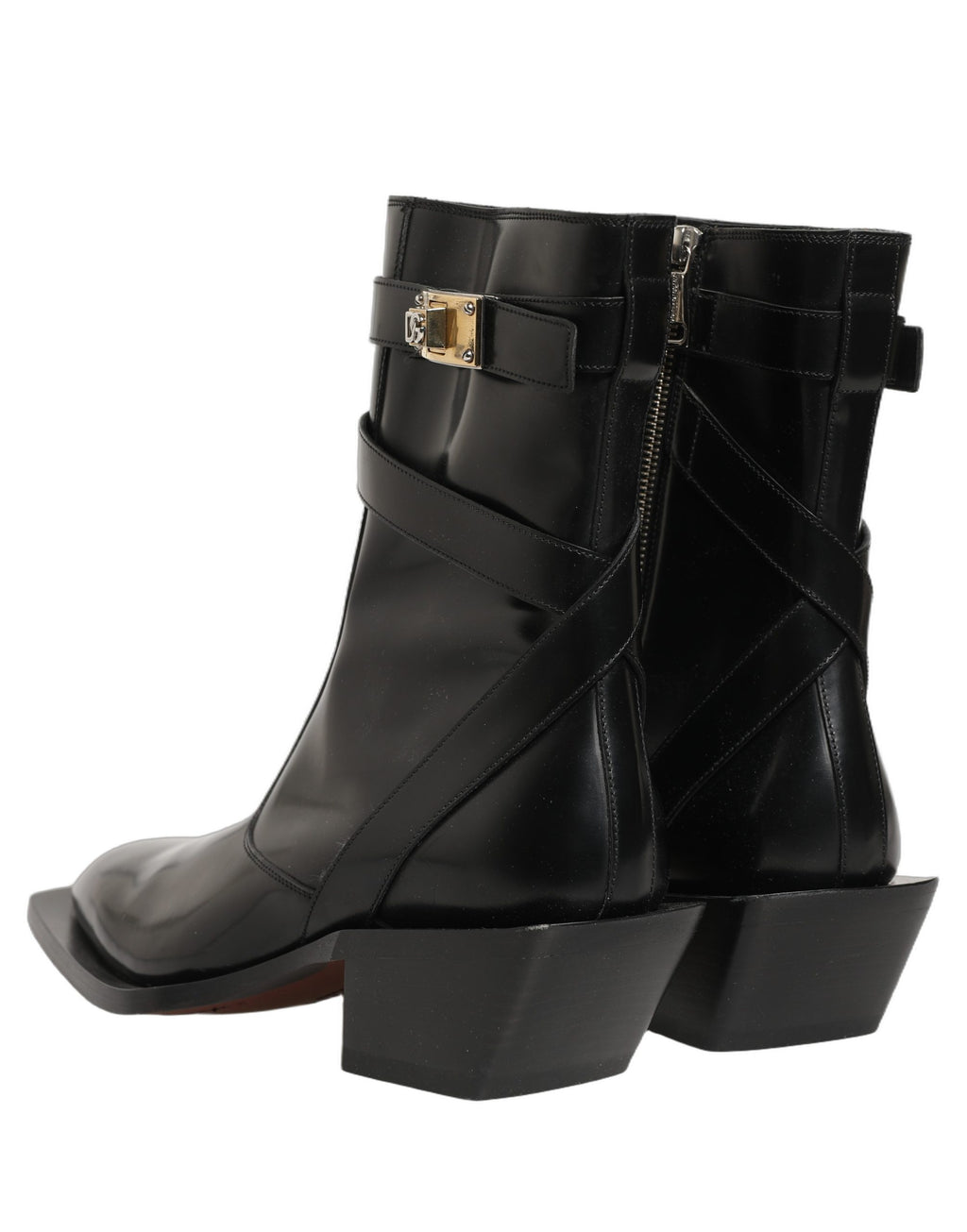 Dolce & Gabbana Black Boots for Men detail view