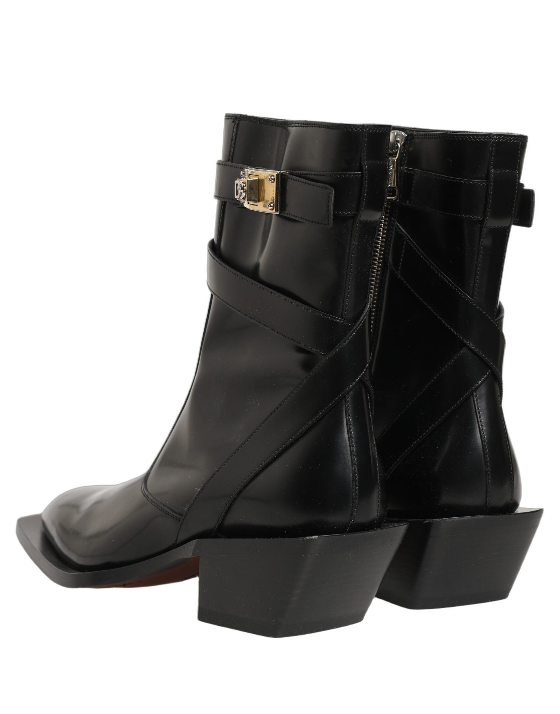 Dolce & Gabbana Black Boots for Men detail view