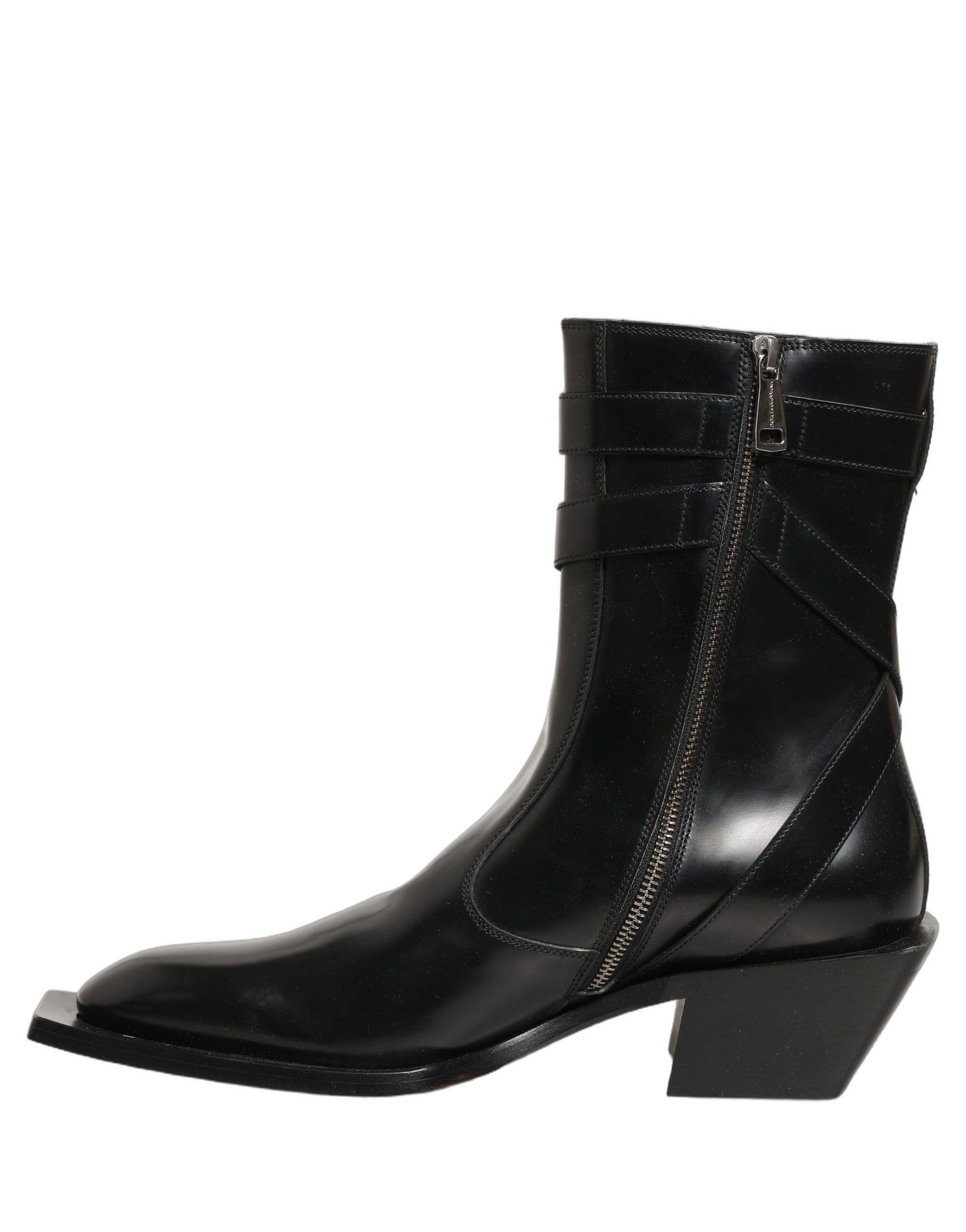 Dolce & Gabbana Black Boots for Men side view