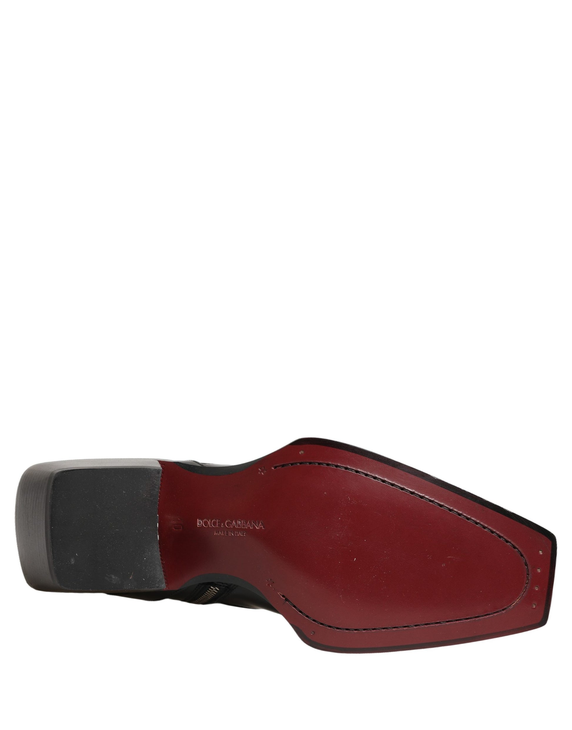 Dolce & Gabbana Black Boots for Men additional view