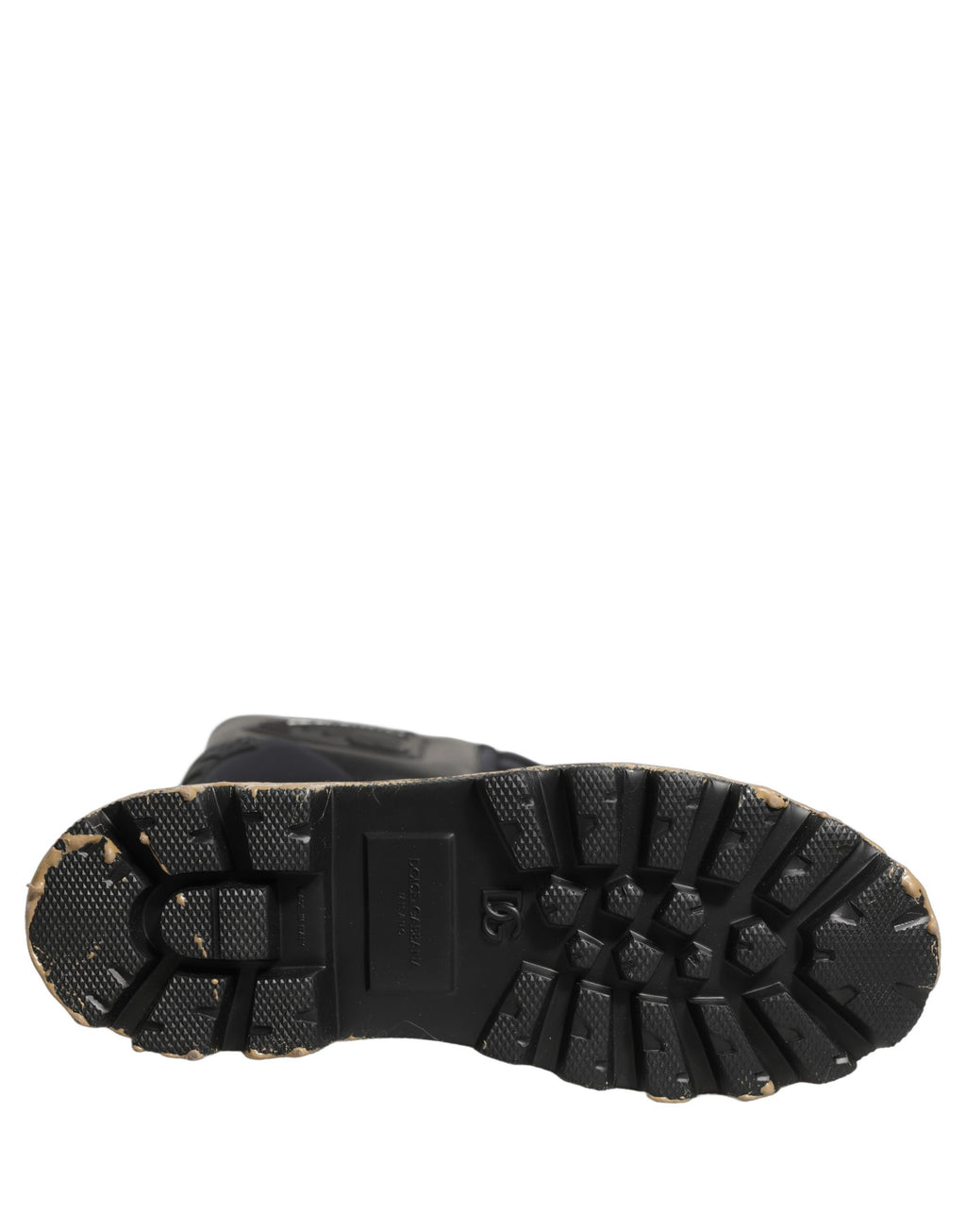Dolce & Gabbana Schwarze Leder Biker Mid Calf Herrenstiefel Schuhe