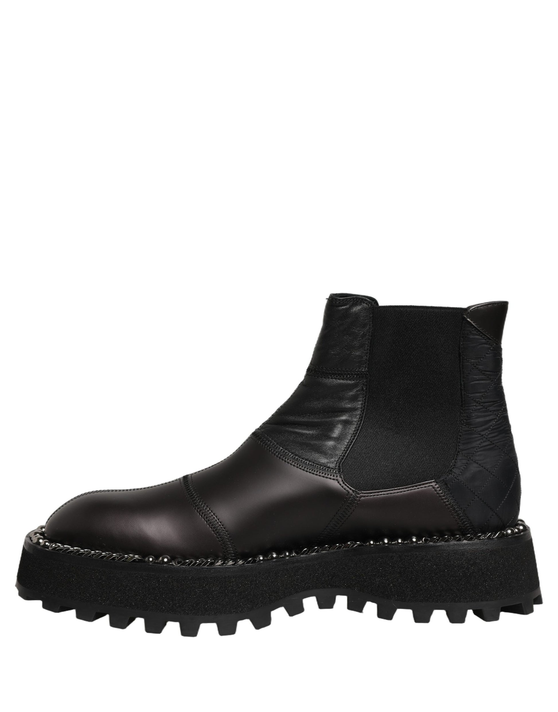 Dolce & Gabbana Black Ankle for Men side view