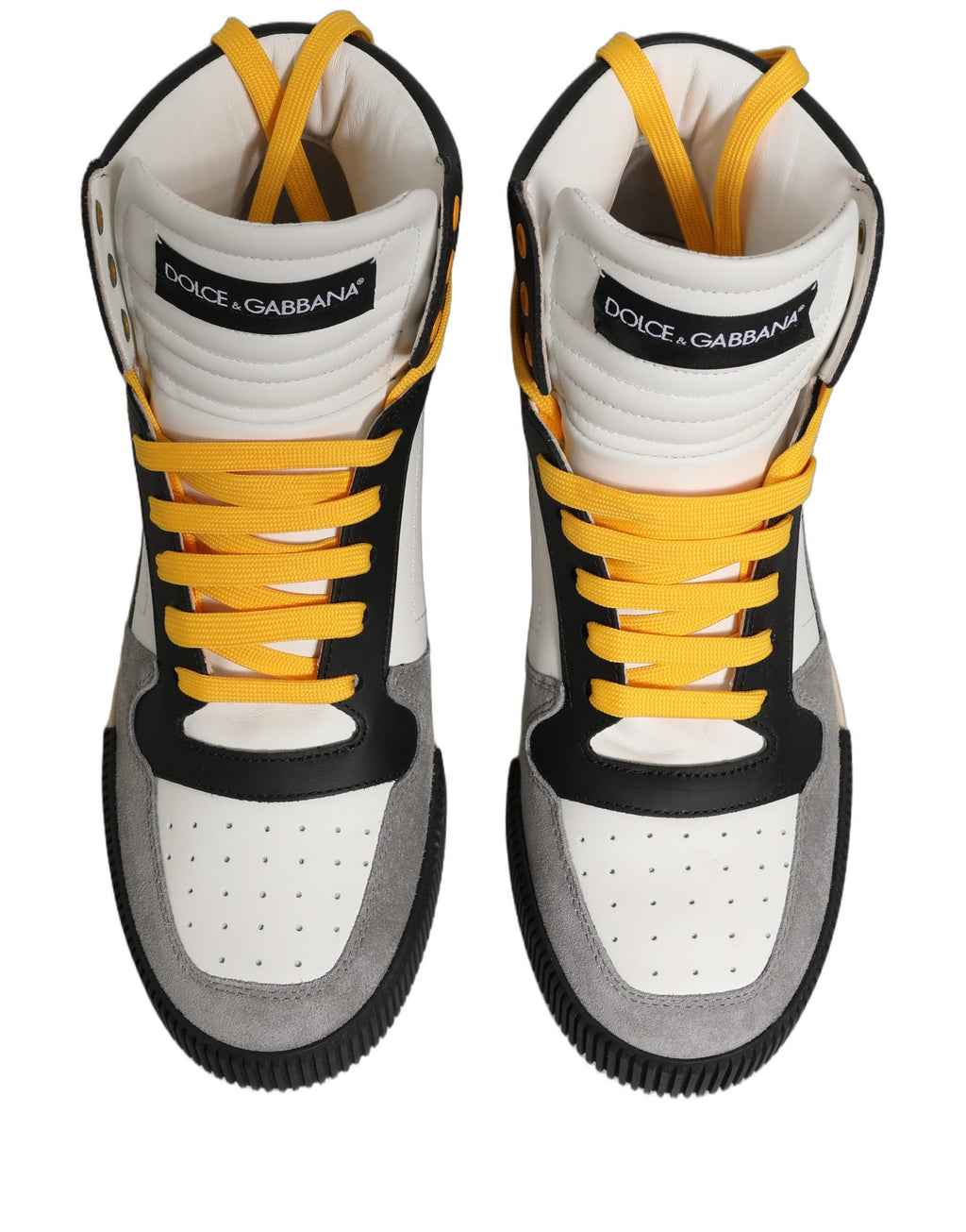 Dolce & Gabbana Multicolor High Tops for Men side view