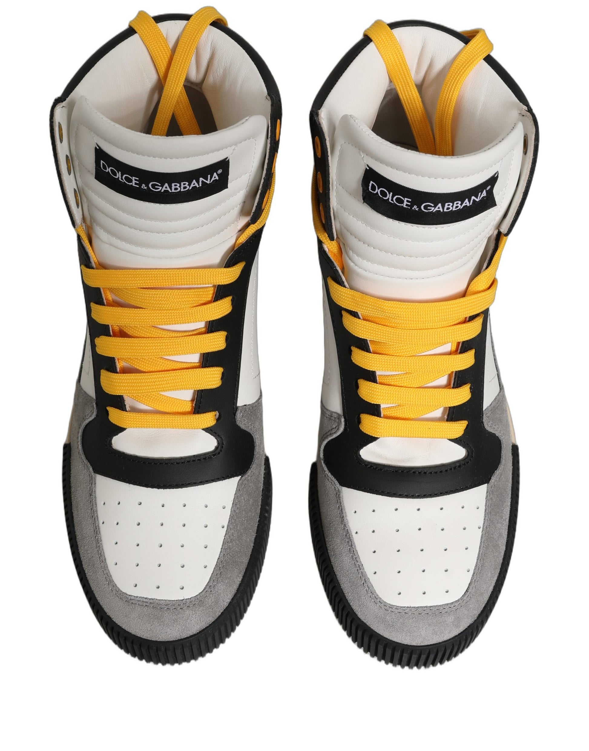Dolce & Gabbana Multicolor High Tops for Men side view