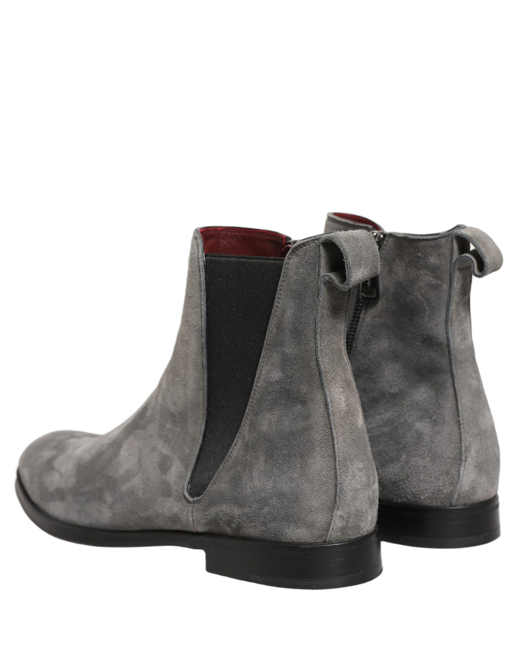 Chaussures Bottines Chelsea Dolce & Gabbana en Daim Gris