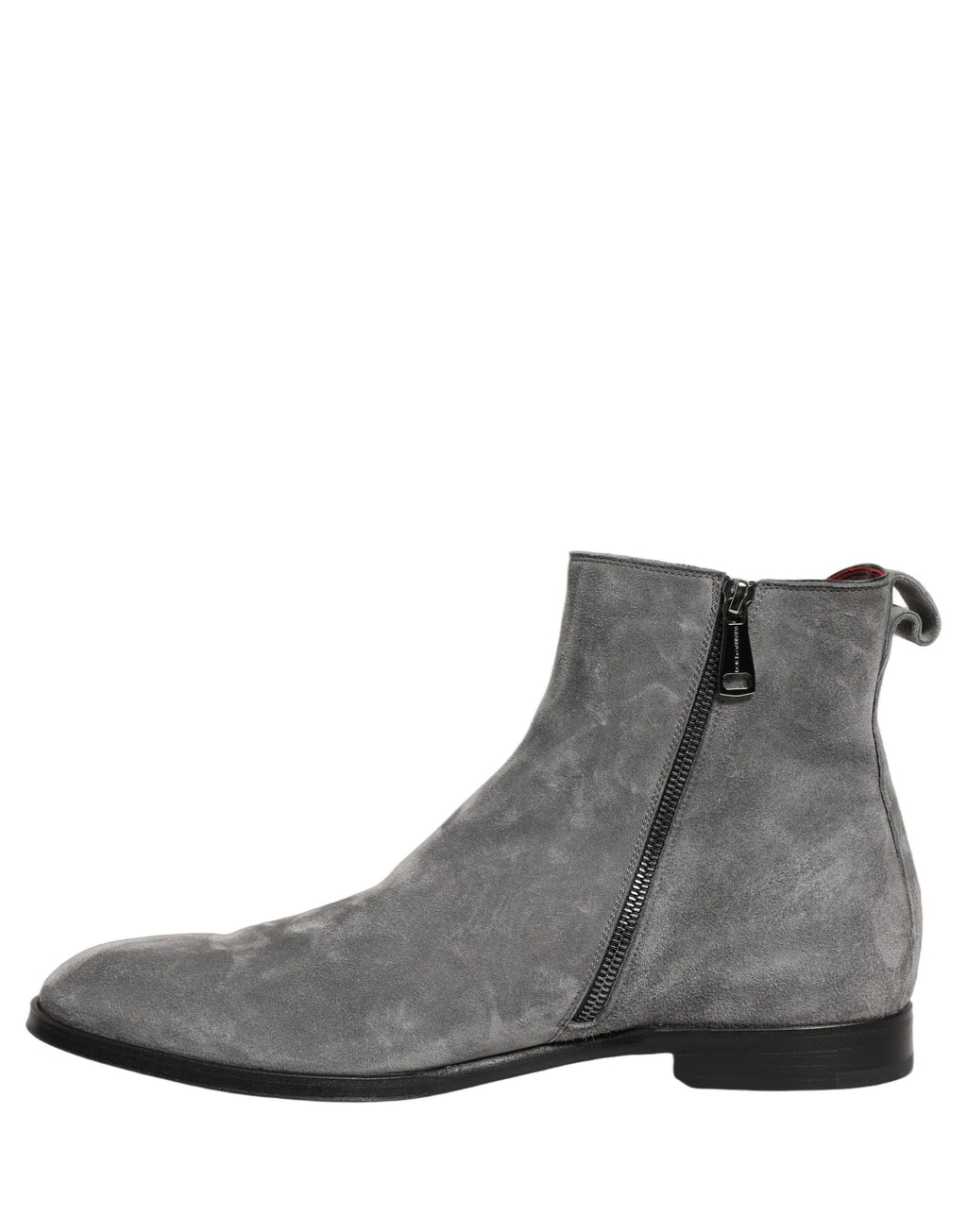 Chaussures Bottines Chelsea Dolce & Gabbana en Daim Gris
