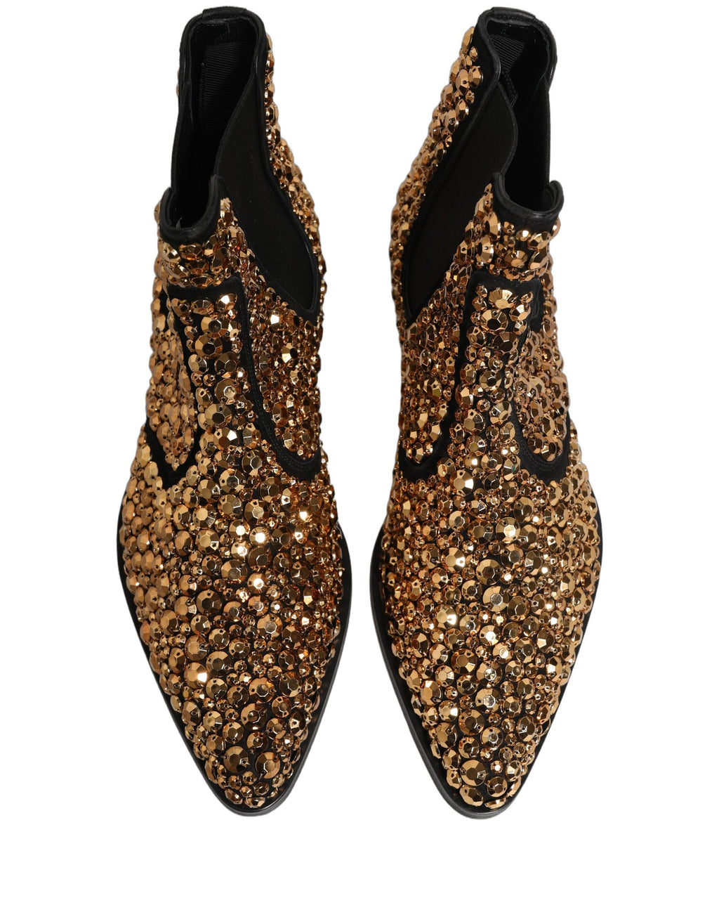 Dolce & Gabbana Gold Ankle for Men side view