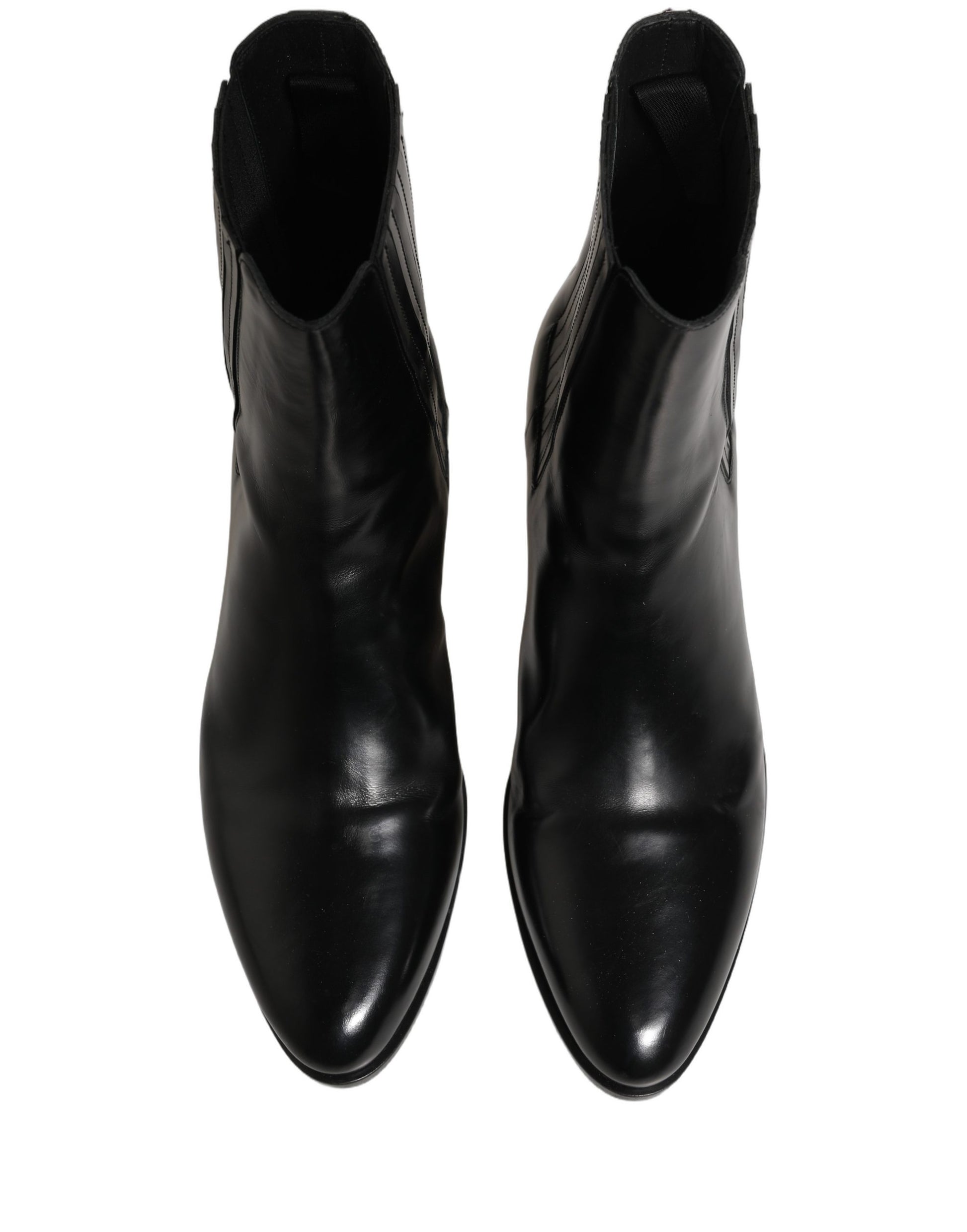 Dolce & Gabbana Black Boots for Men side view