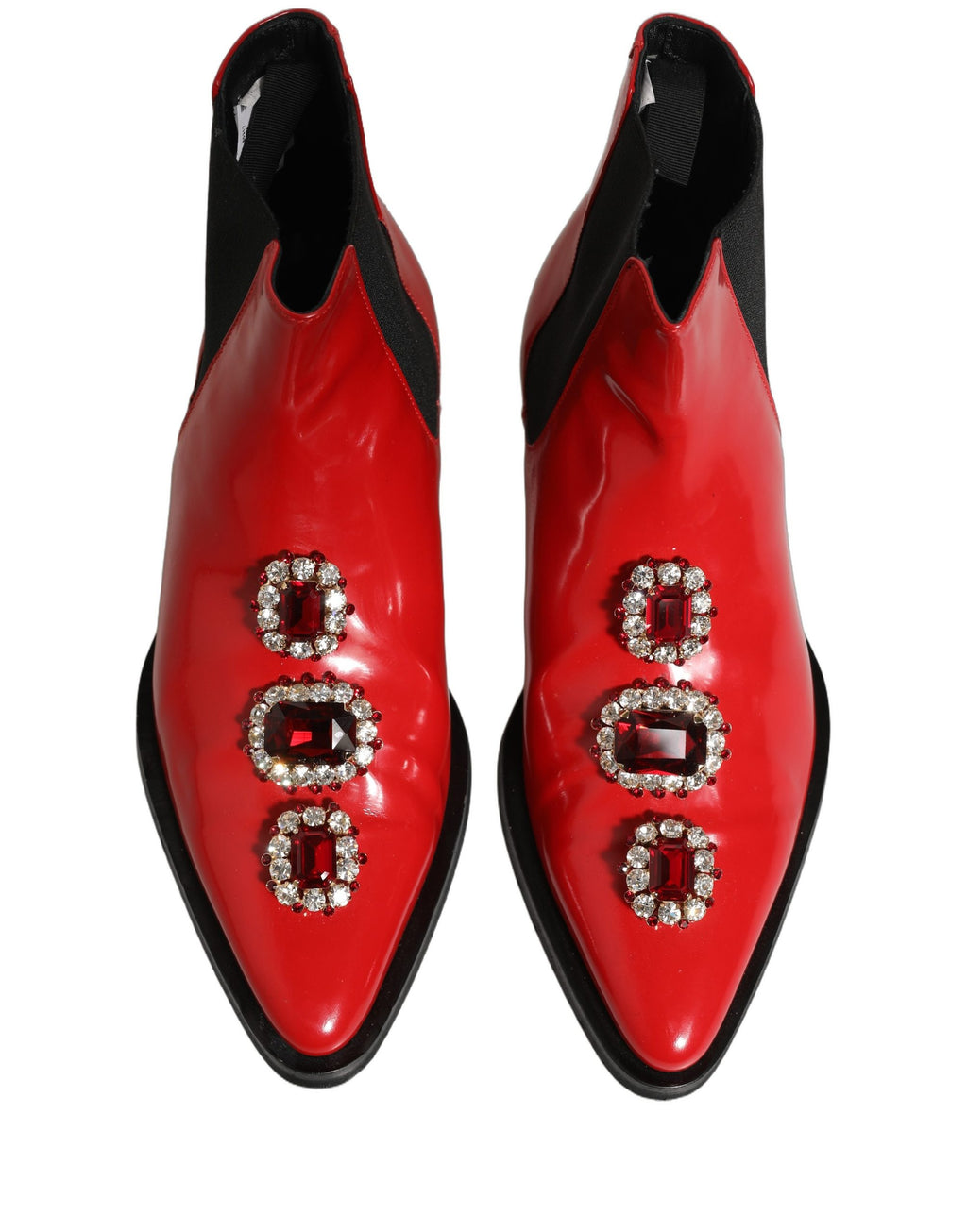 Dolce & Gabbana Red Ankle for Men side view