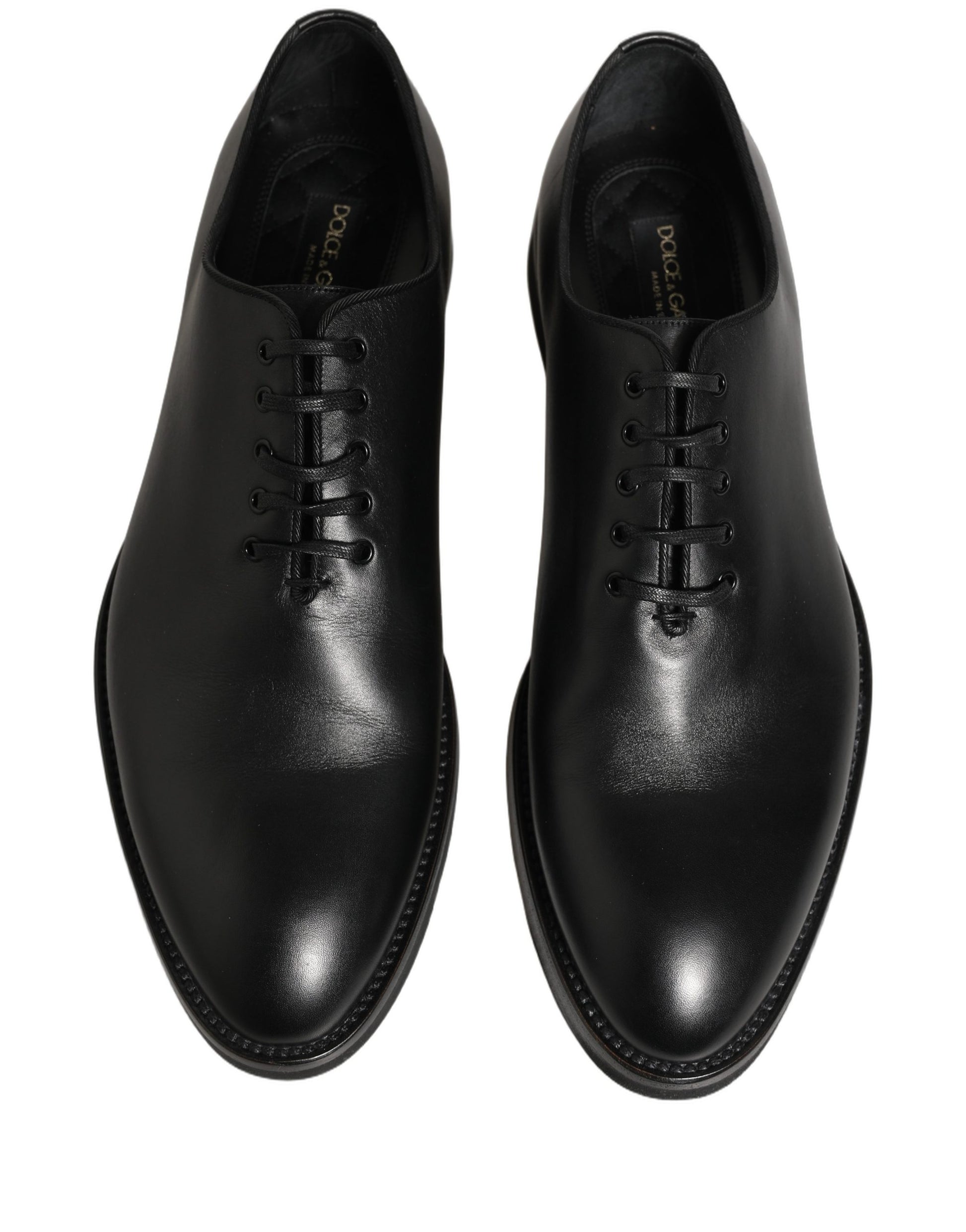 Dolce & Gabbana Black Oxfords And Derbies for Men side view