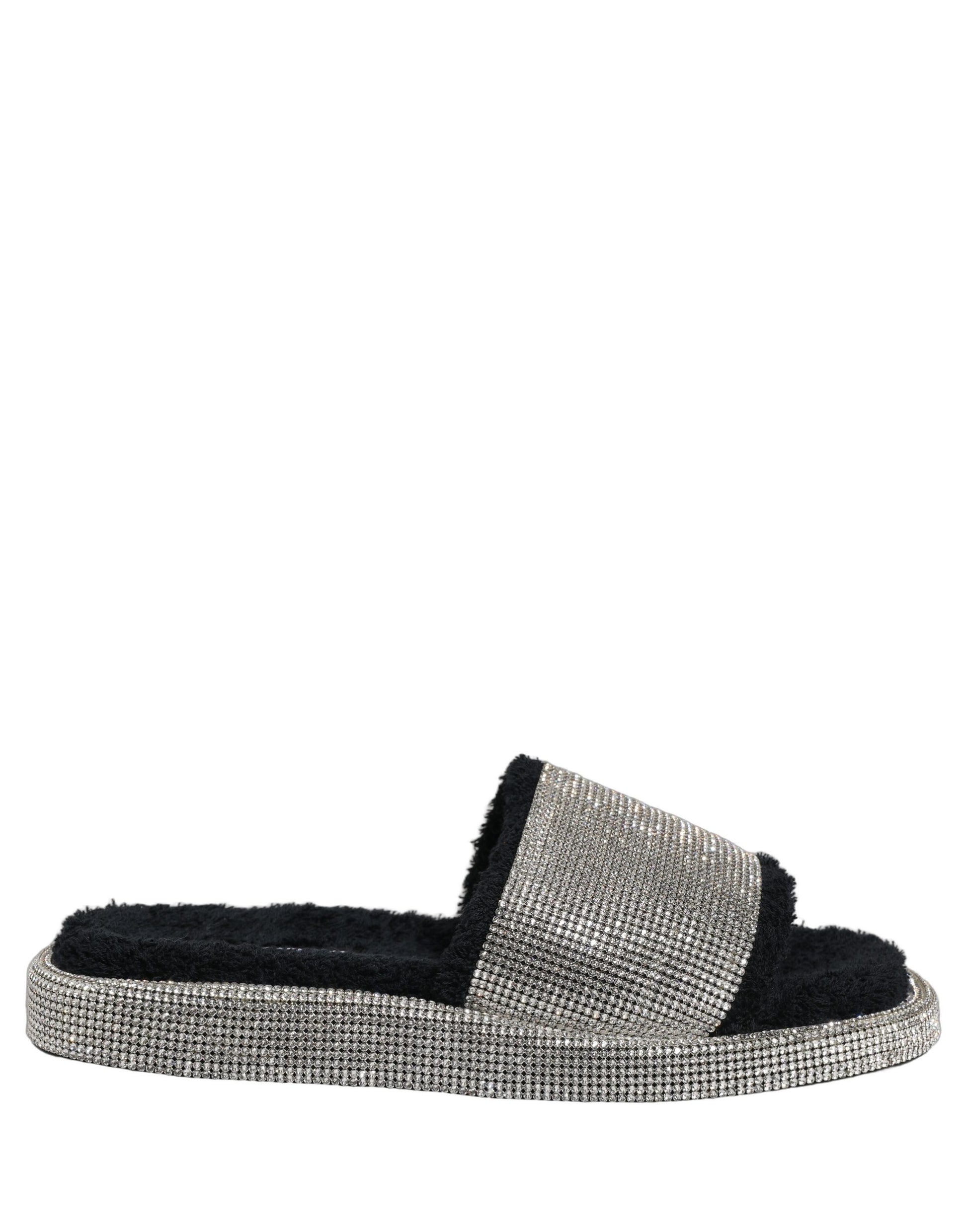 Dolce & Gabbana Black Slides for Men