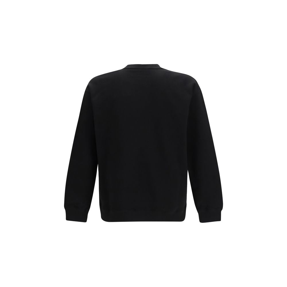 Sweat-shirt noir en coton Valentino