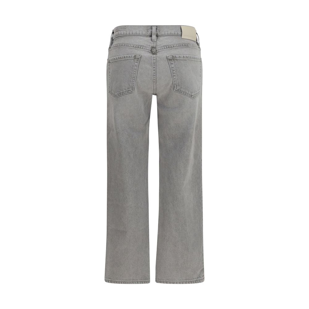 Citizens of Humanity Grey Straight Leg Jeans for Women alternate view