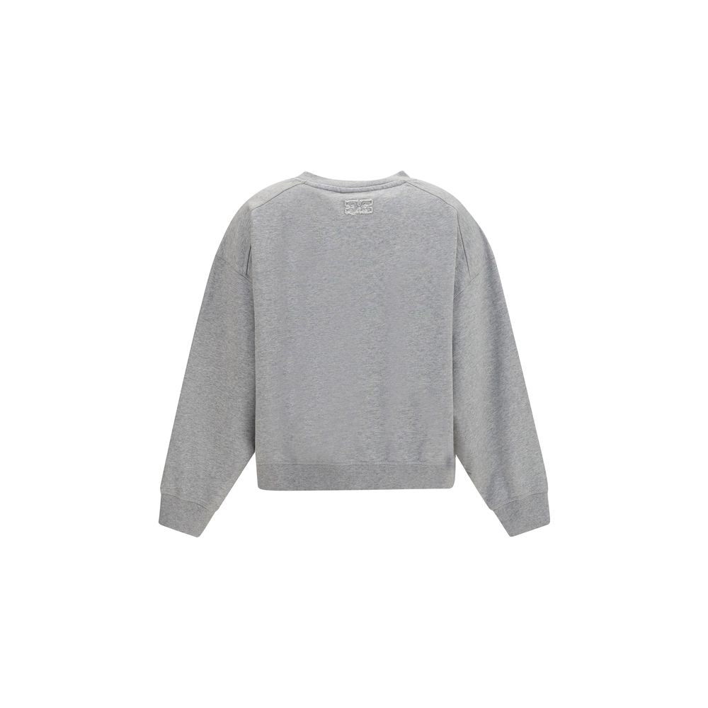 Ganni Grey Sweatshirt for Women alternate view
