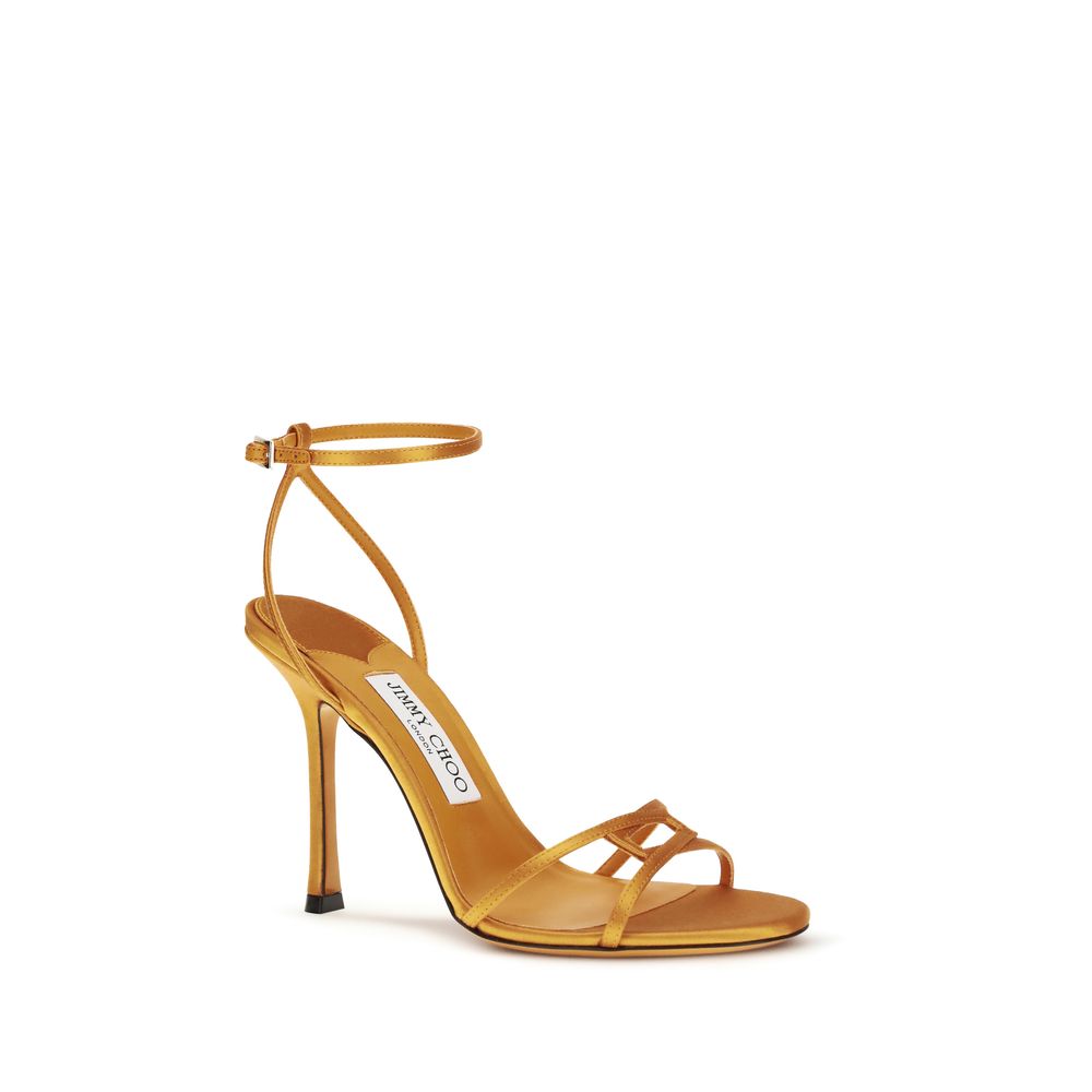 Jimmy Choo Orange Stiletto Heels for Women alternate view