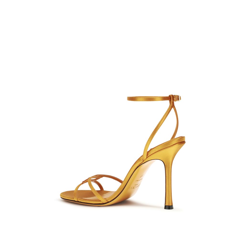 Jimmy Choo Orange Stiletto Heels for Women detail view
