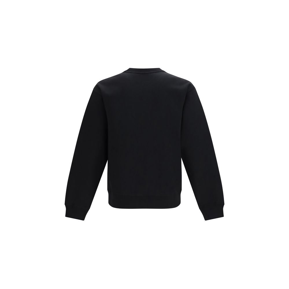 Sweat-shirt noir en coton Valentino