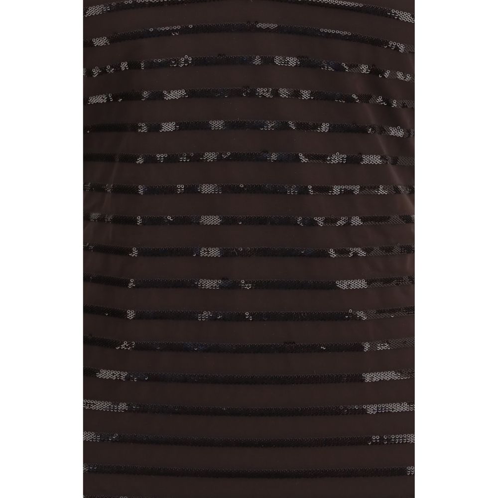 Maillot de bain une pièce en nylon marron Brunello Cucinelli