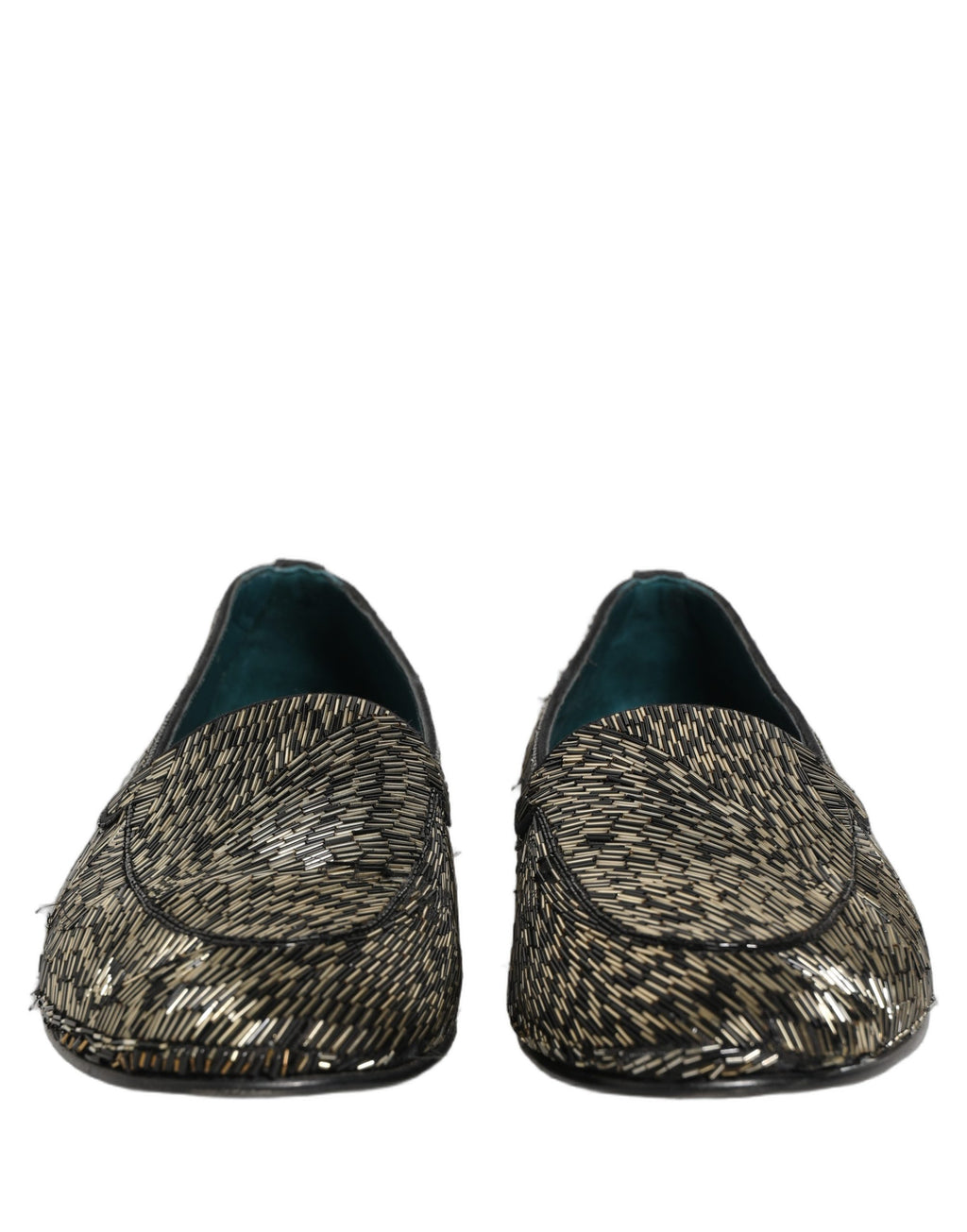 Dolce & Gabbana Black Slip On Loafers for Men detail view