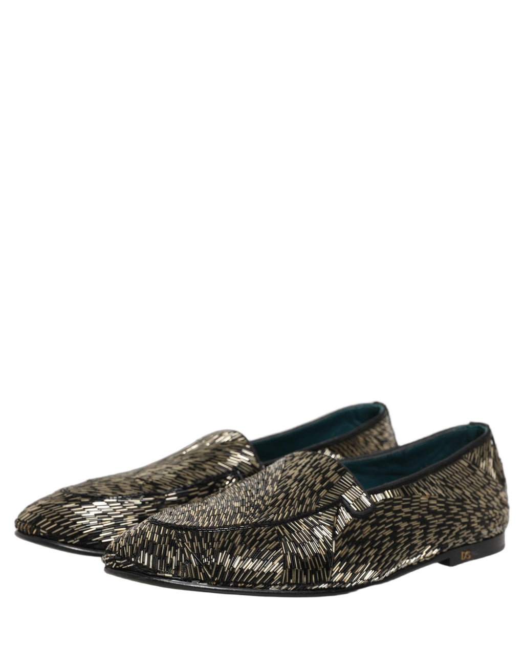 Dolce & Gabbana Black Slip On Loafers for Men additional view